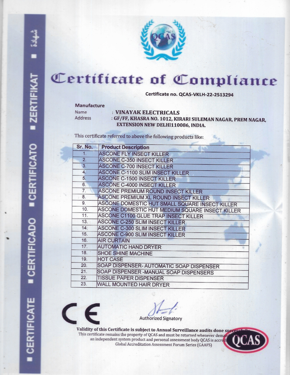 certificate 4